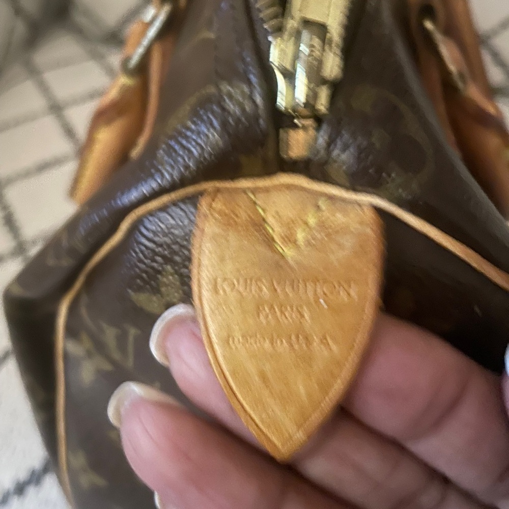COPY - Louis Vuitton Speedy 25 Monogram Leather Satchel (Vintage)